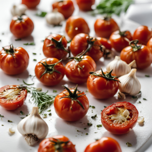 Roasted Tomatoes and Garlic