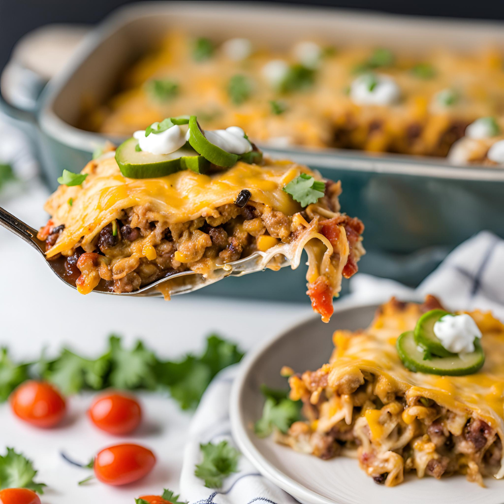 turkey taco casserole