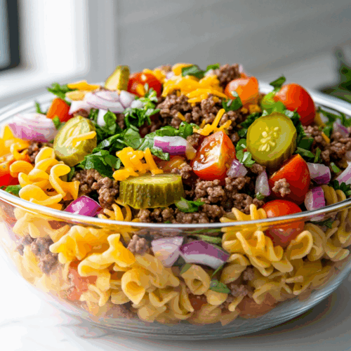 Big Mac Pasta Salad Recipe: Perfect for Picnics!