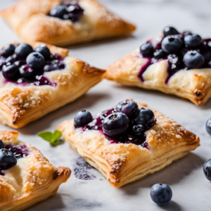 Blueberry Puff Pastries