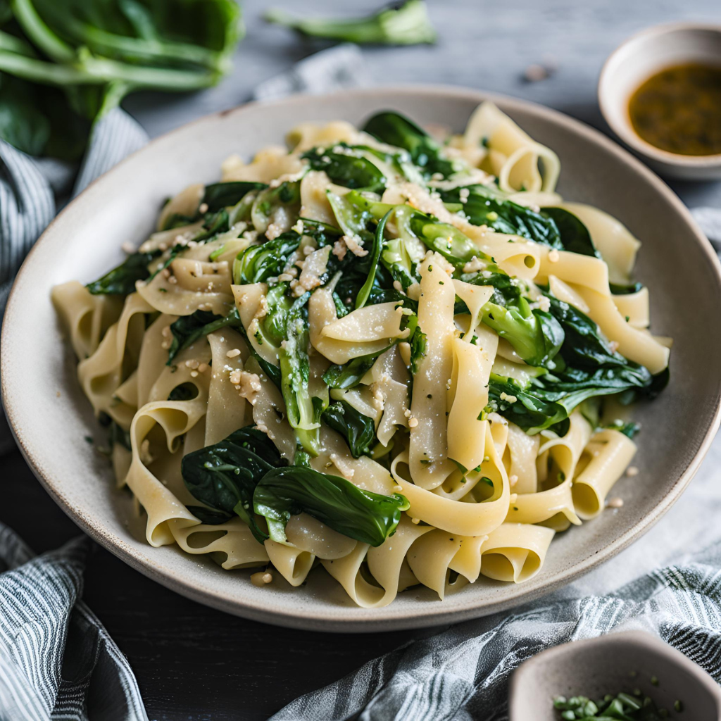 Bok Choy Pasta