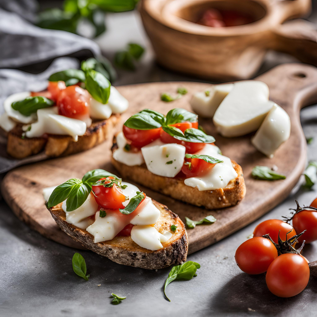 Bruschetta With Mozzarella