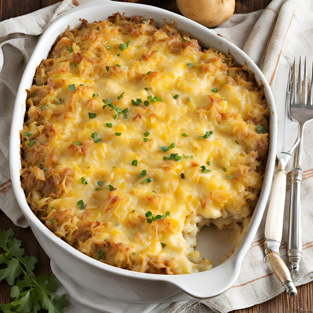 Cheesy Potato Casserole With Real Potatoes