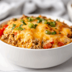 Cheesy Taco Hashbrown Casserole Crockpot: Loaded Hashbrown Bake!