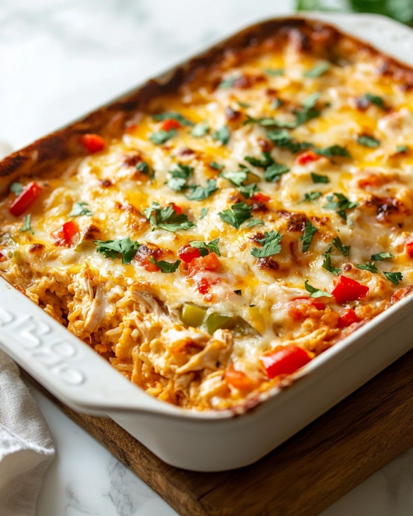 Chicken Fajita Casserole