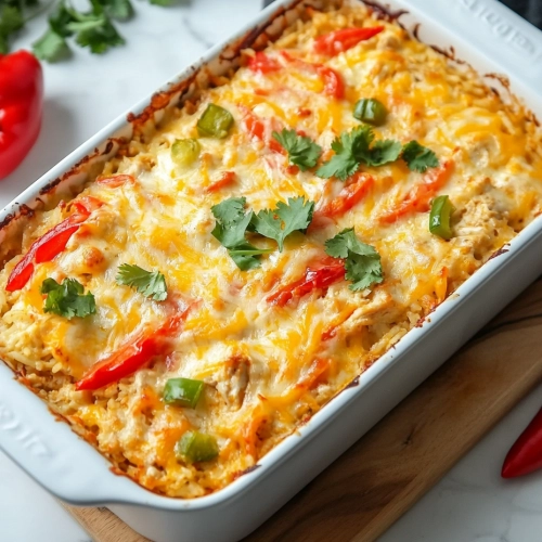 Chicken Fajita Casserole Recipe