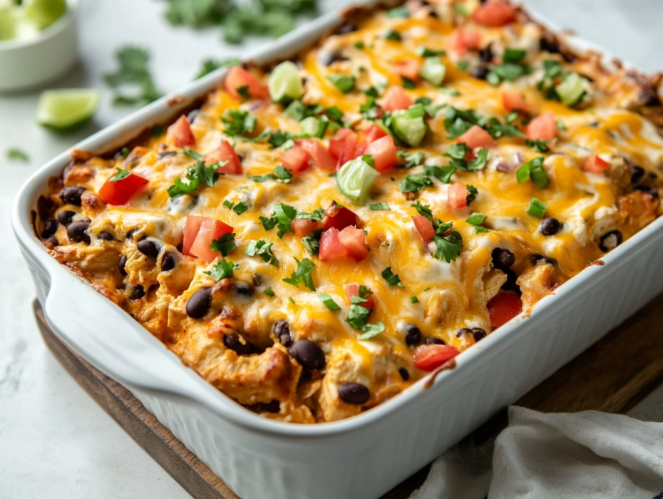 Chicken Taco Casserole Recipe