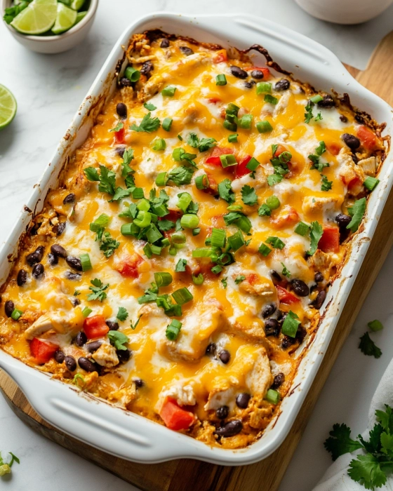 Chicken Taco Casserole