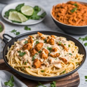 Chicken Tikka Alfredo Recipe