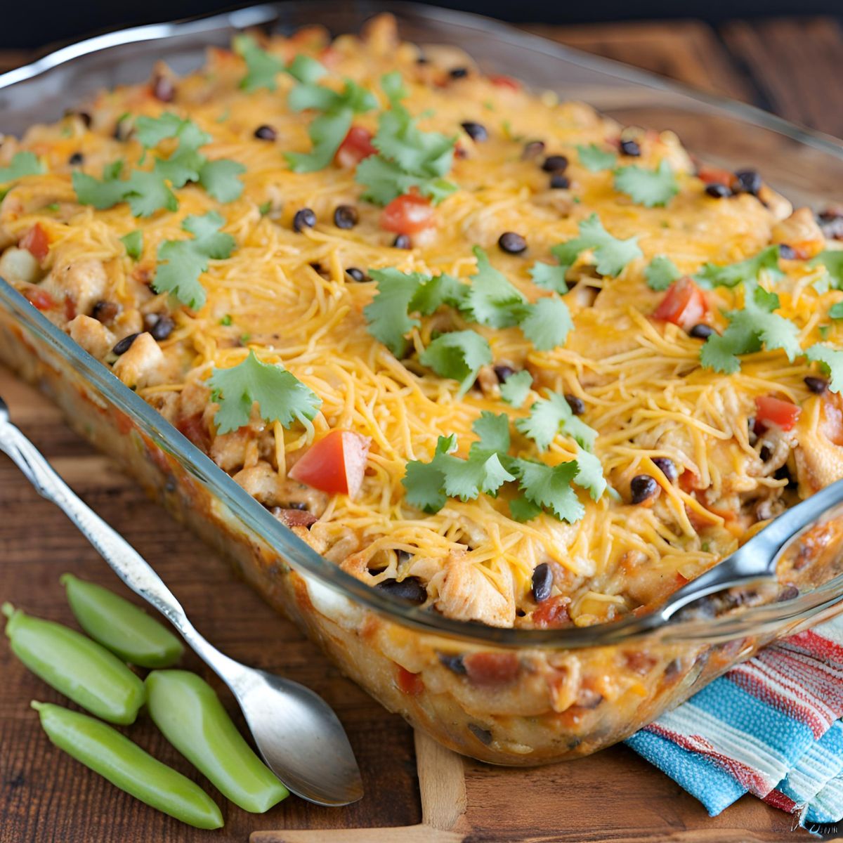 Chicken Taco Casserole Recipe: A New Twist on Taco Night!