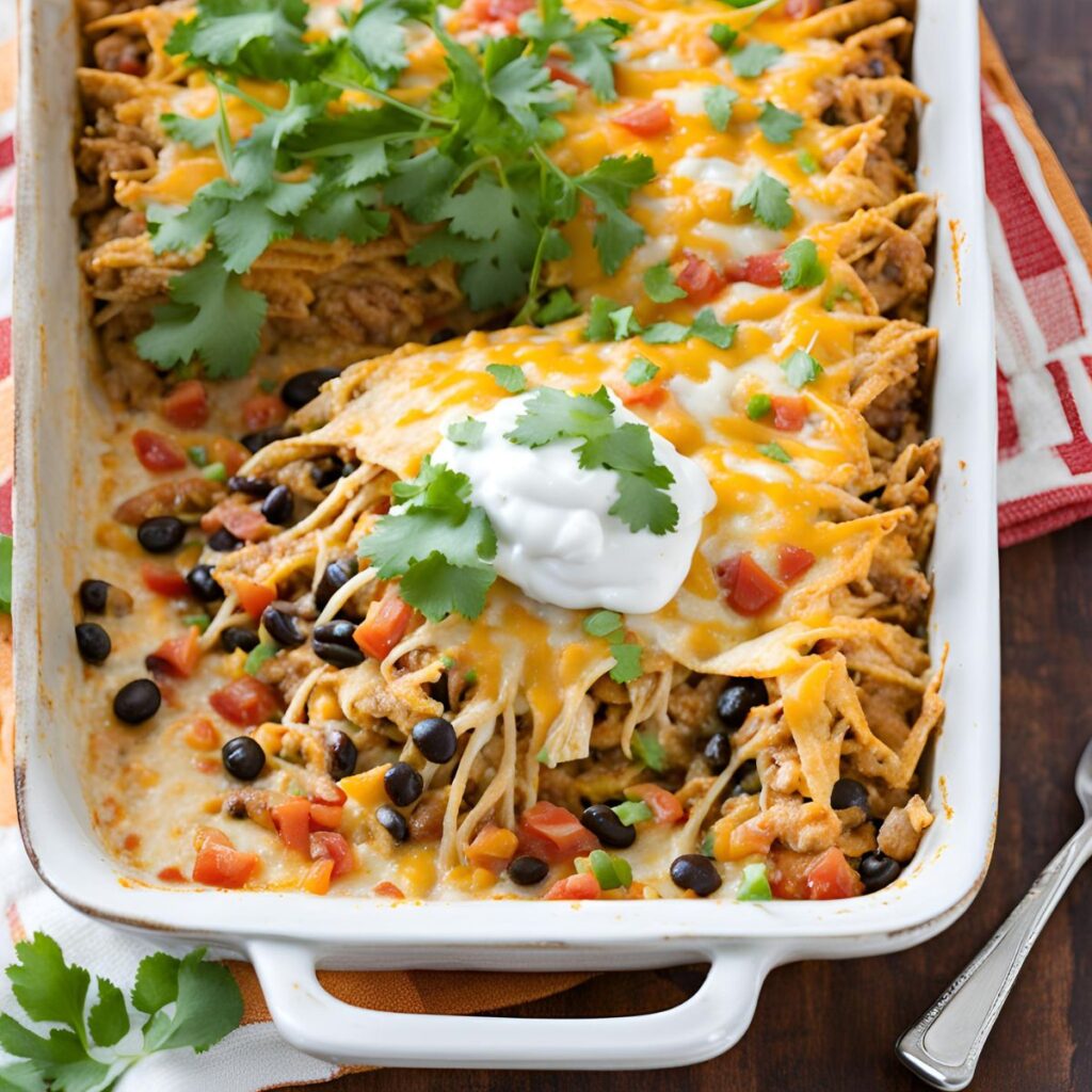 Chicken Taco Casserole Recipe: A New Twist on Taco Night! - The Fresh ...