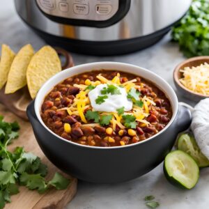 Instant Pot Turkey Chili Recipe