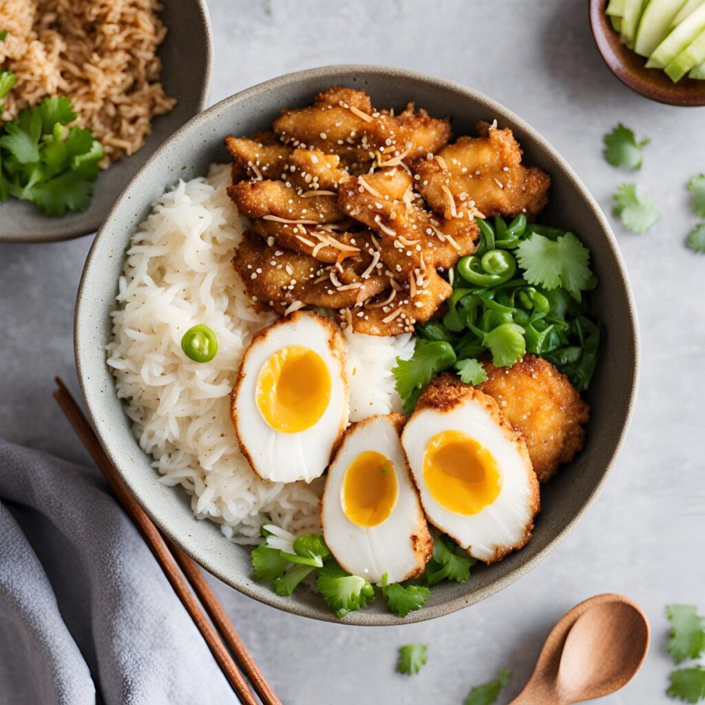 Chicken Katsu Rice Bowls Recipe: Simple and Delicious! - The Fresh Man cook