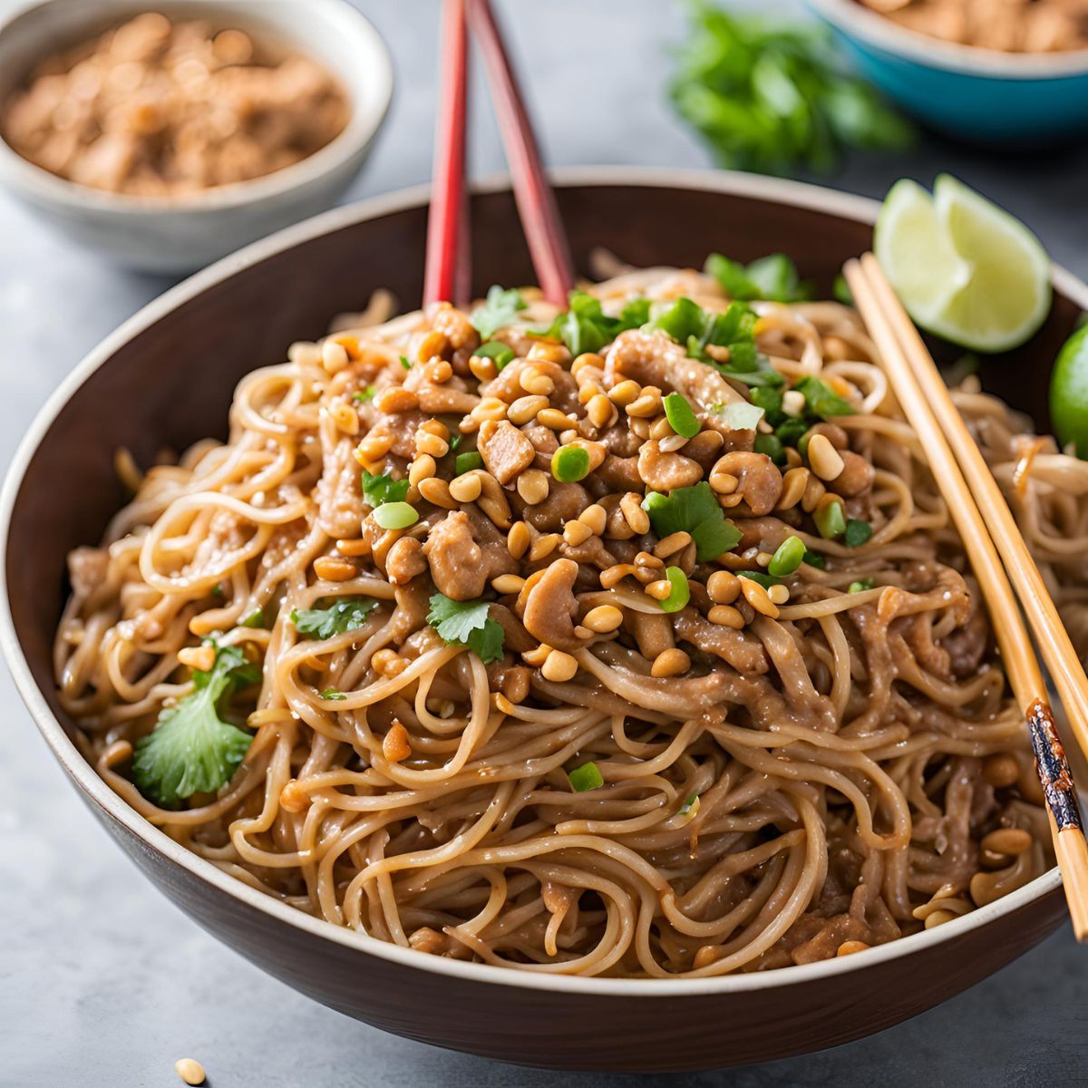 Pork Peanut Noodles Recipe: Quick and Flavorful