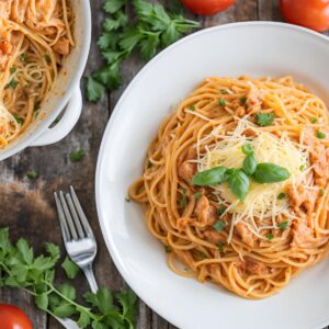 Instant Pot Chicken Spaghetti Recipe