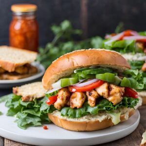 Honey Pepper Pimento Chicken Sandwich Recipe