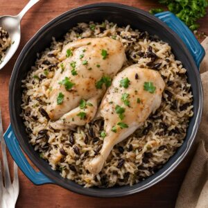 Instant Pot Chicken and Wild Rice Recipe