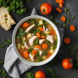 Instant Pot Chicken Vegetable Soup Recipe