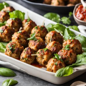 Mediterranean Chicken Meatballs Recipe