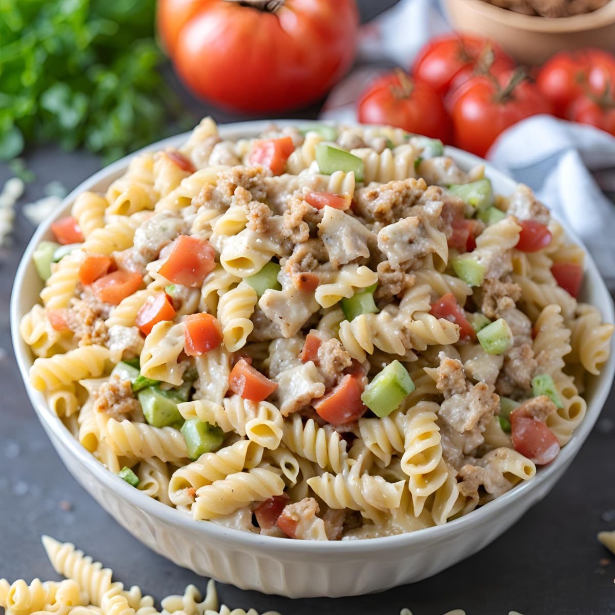 Big Mac Pasta Salad Recipe: Perfect for Picnics!