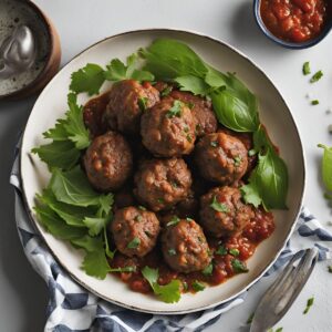 Greek Lamb Meatballs Recipe