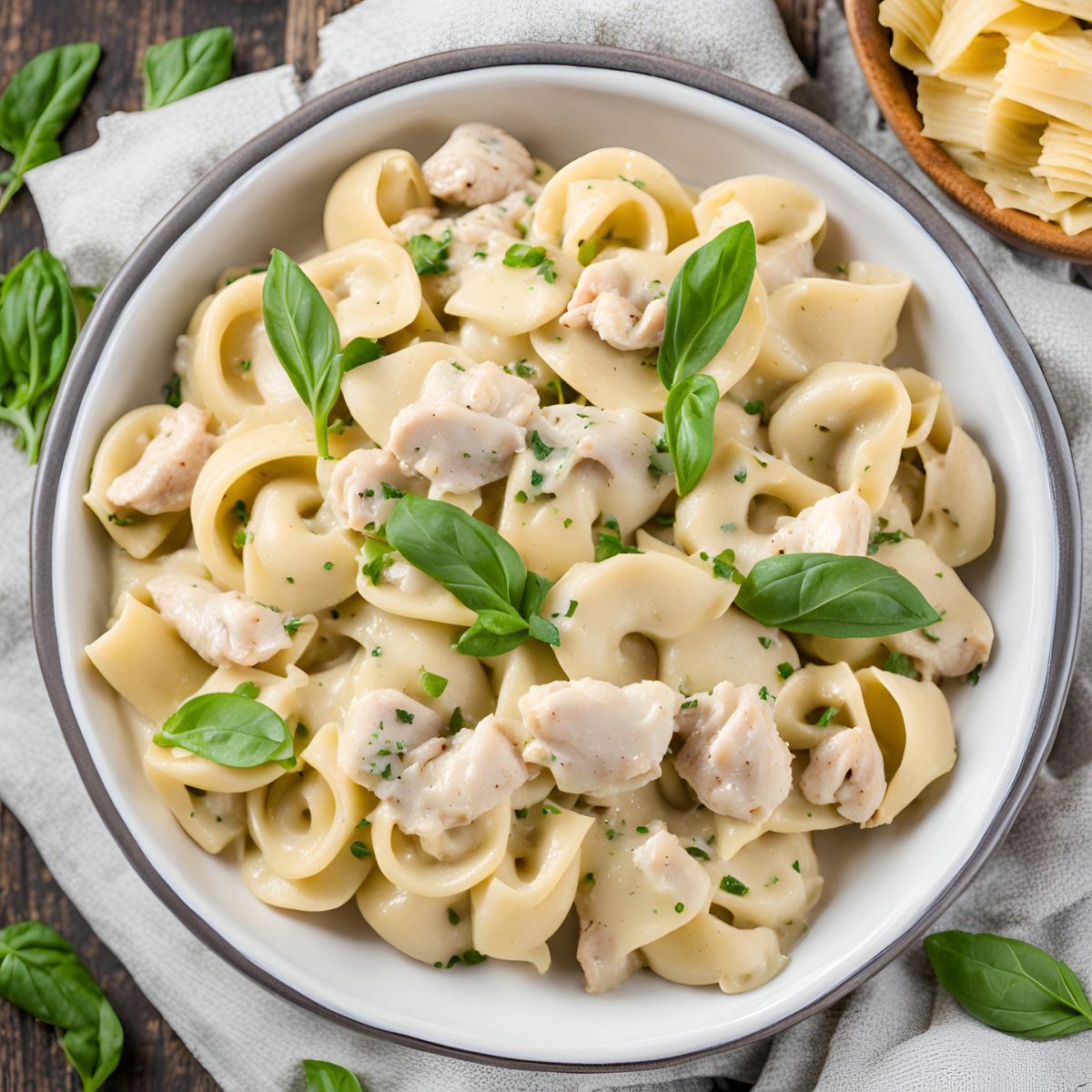 Chicken Tortellini Alfredo Recipe: Rich and Flavorful!