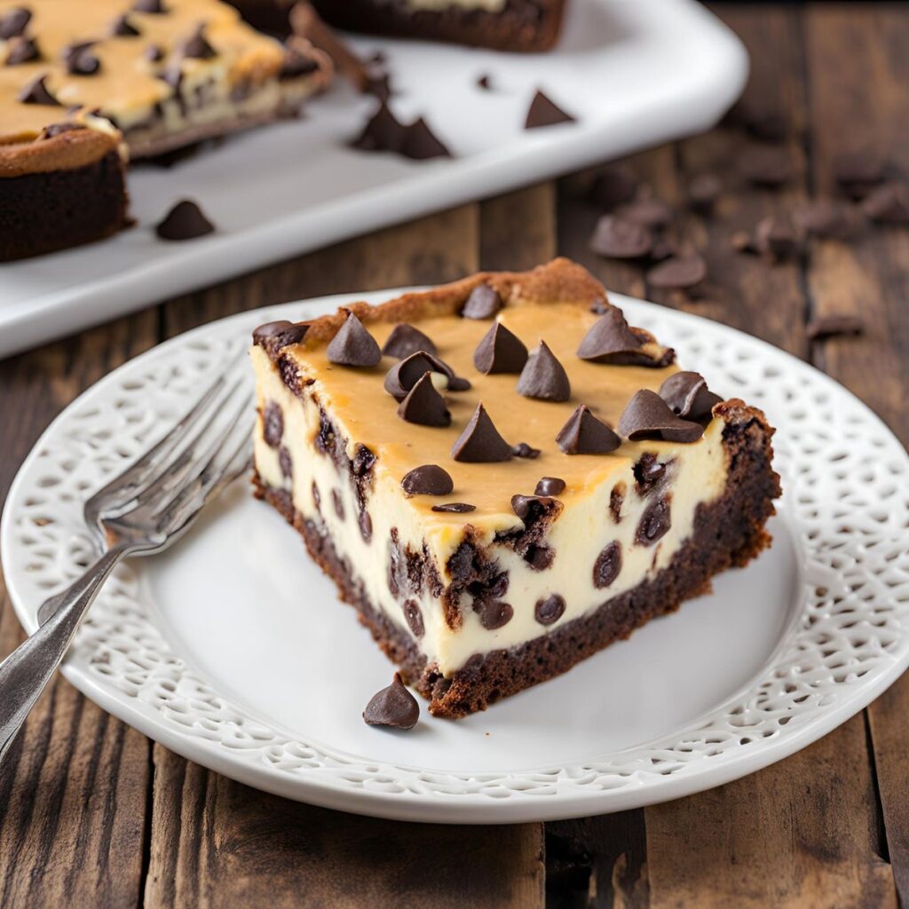 What To Serve With Chocolate Chip Brownie Cheesecake?