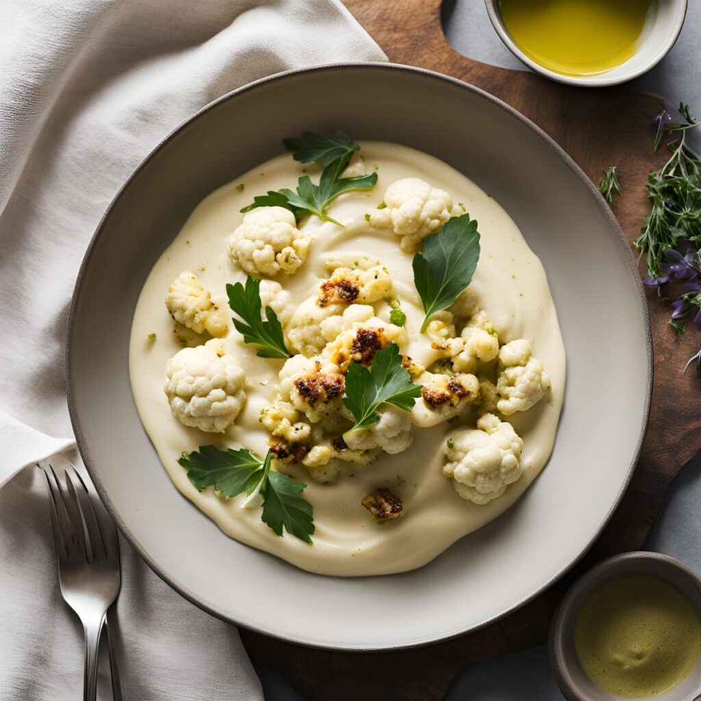 How To Make Roasted Cauliflower Purée?