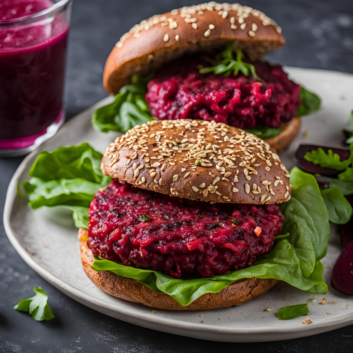 Beet Burger Recipe: Delicious Vegetarian Option!