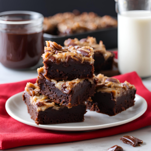 German Chocolate Brownies