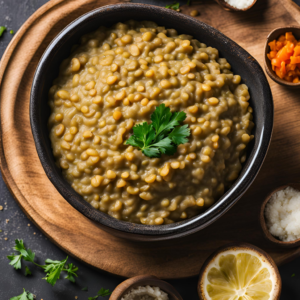 Mashed Lentils