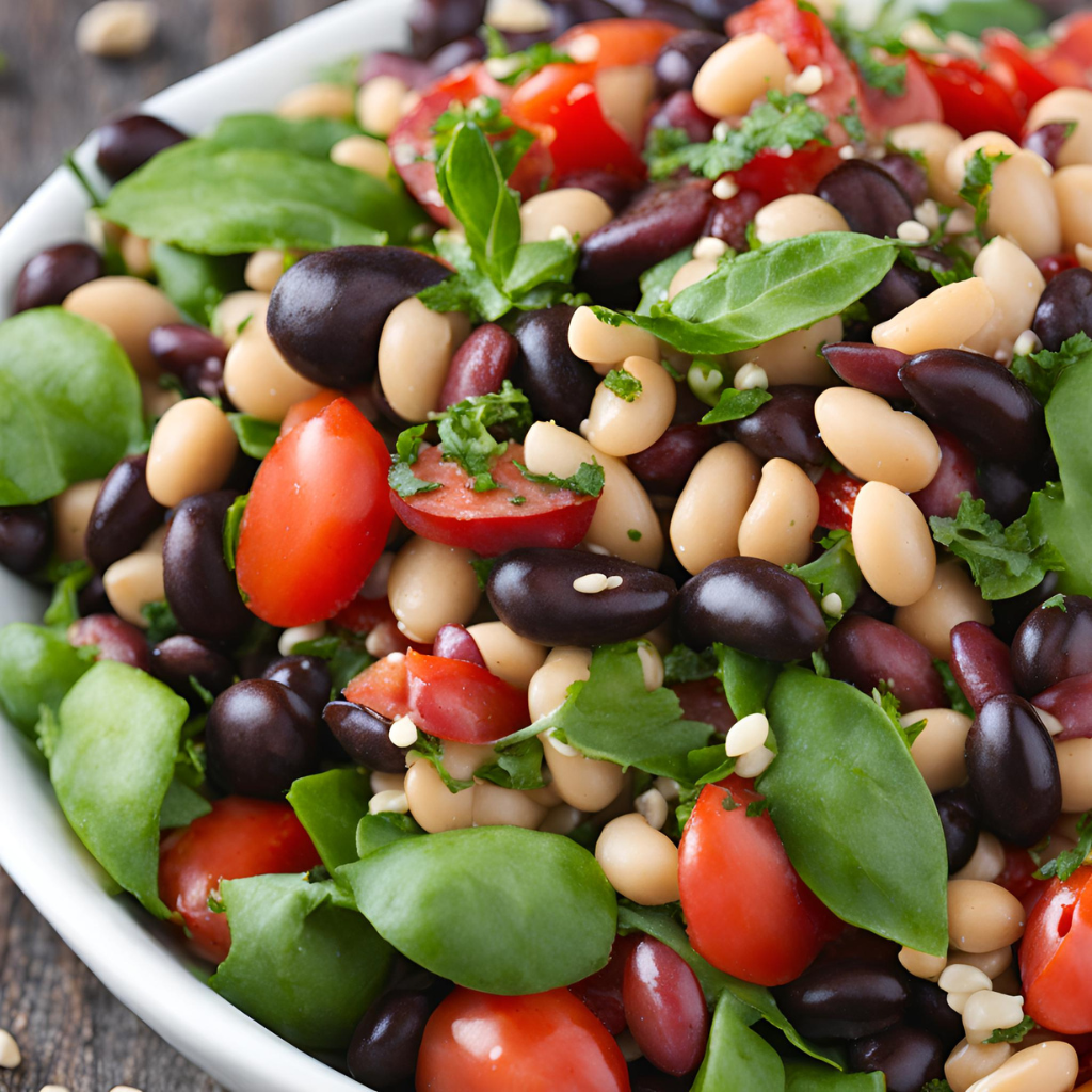 Mediterranean Bean Salad 