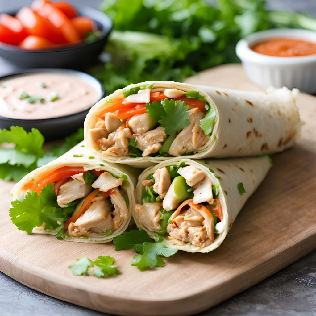 Overview: How To Make Thai Chicken Wrap?