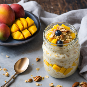 mango overnight oats