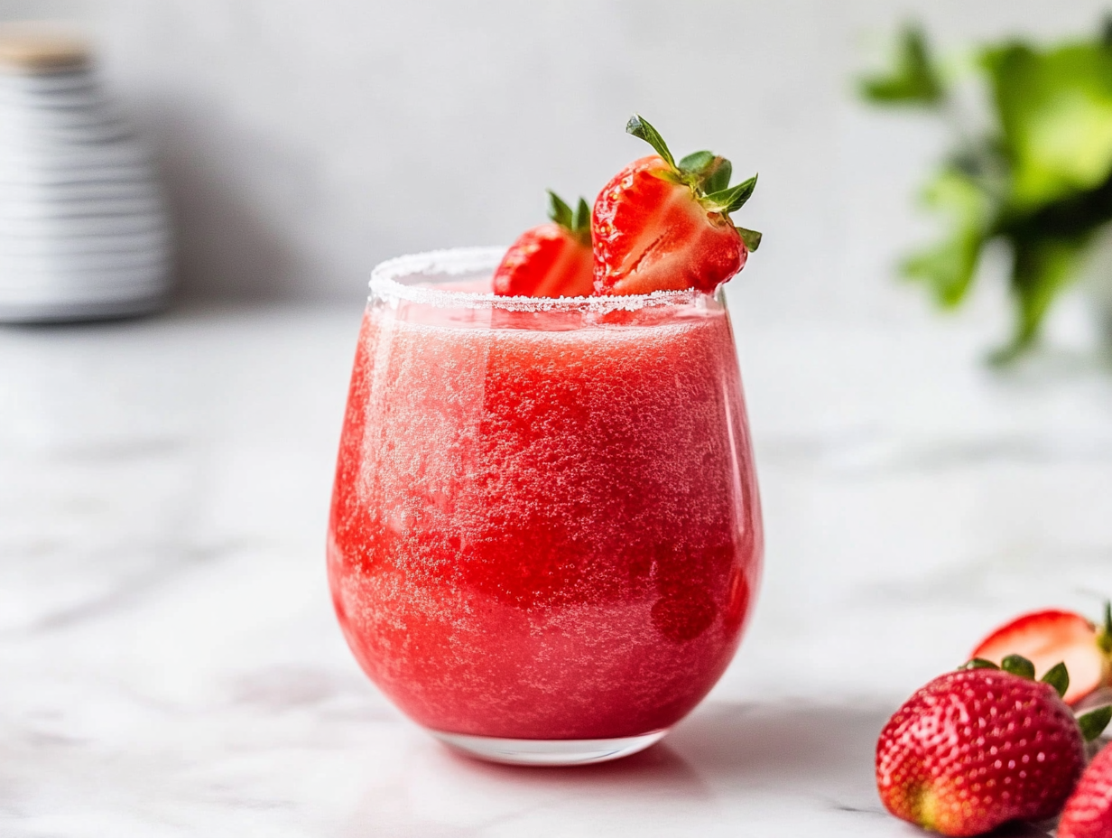 Strawberry Daiquiri With Vodka: A Refreshing Cocktail!