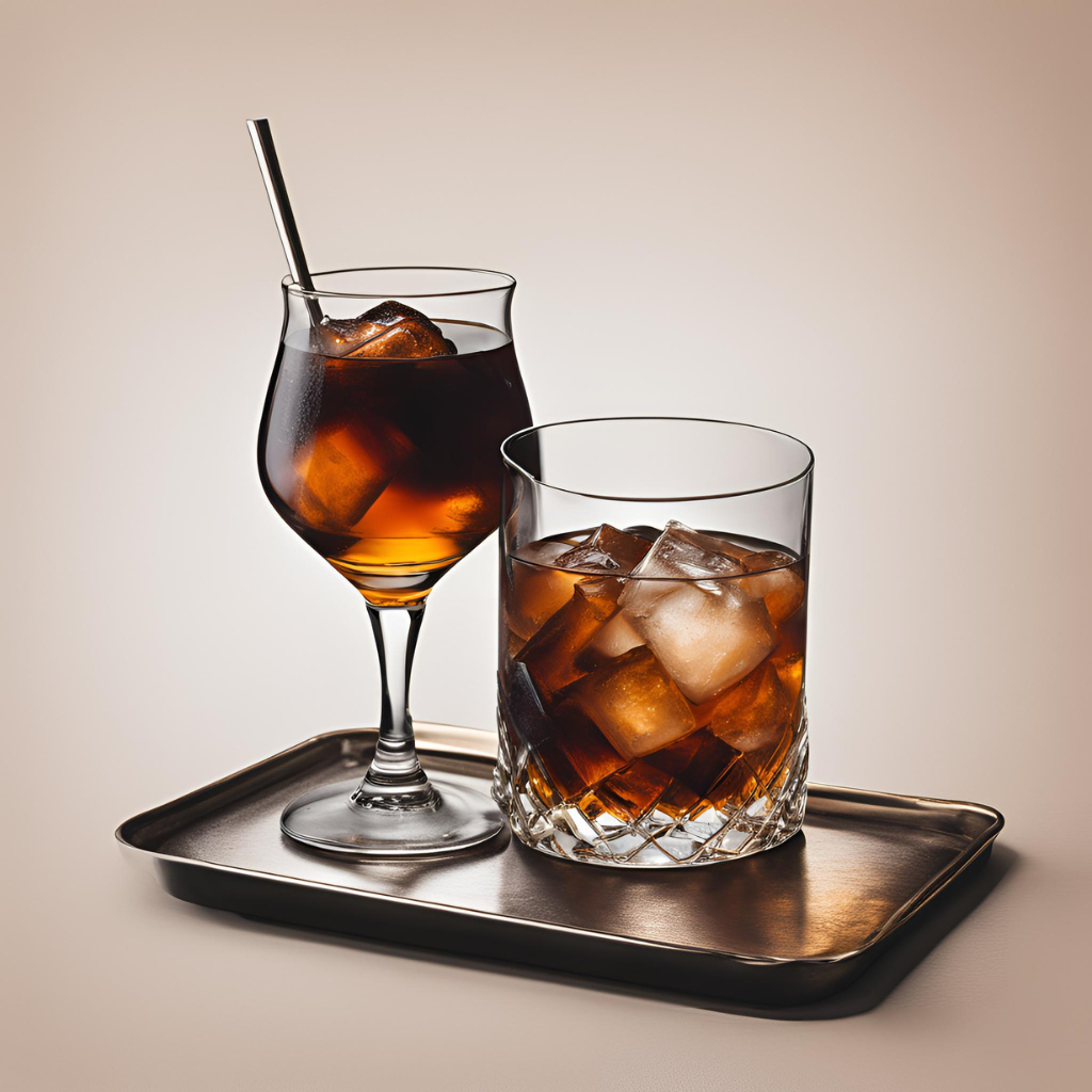 Whiskey and coke Cocktail 