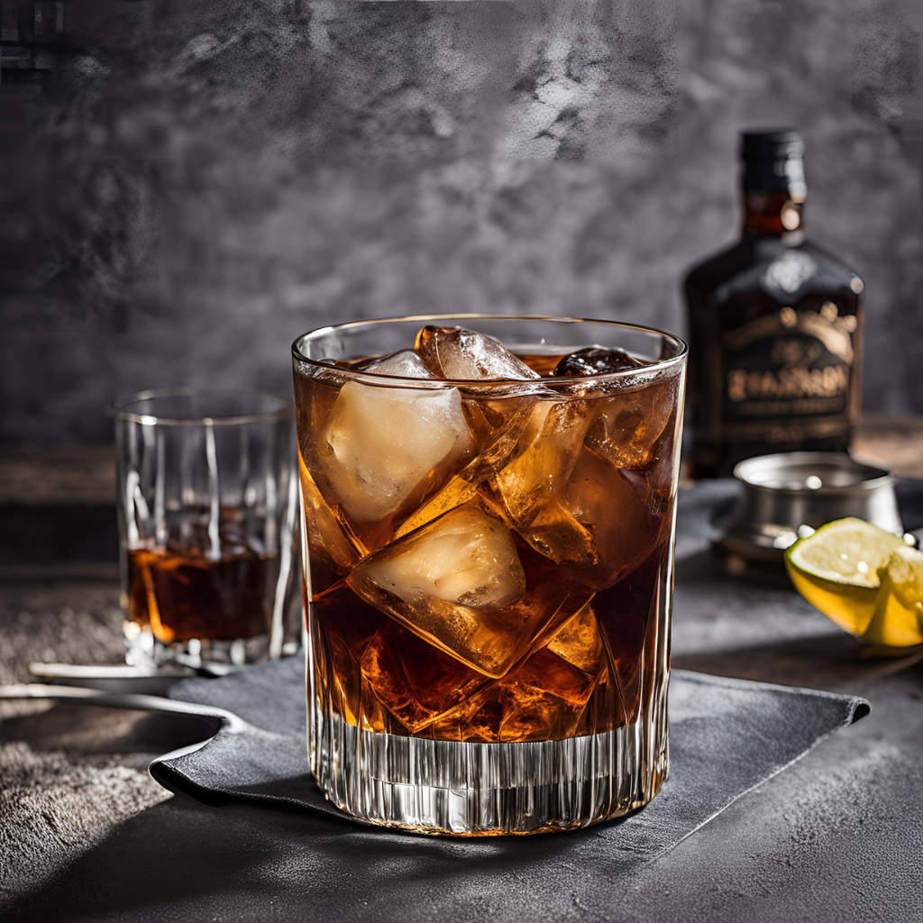 Whiskey and coke Cocktail