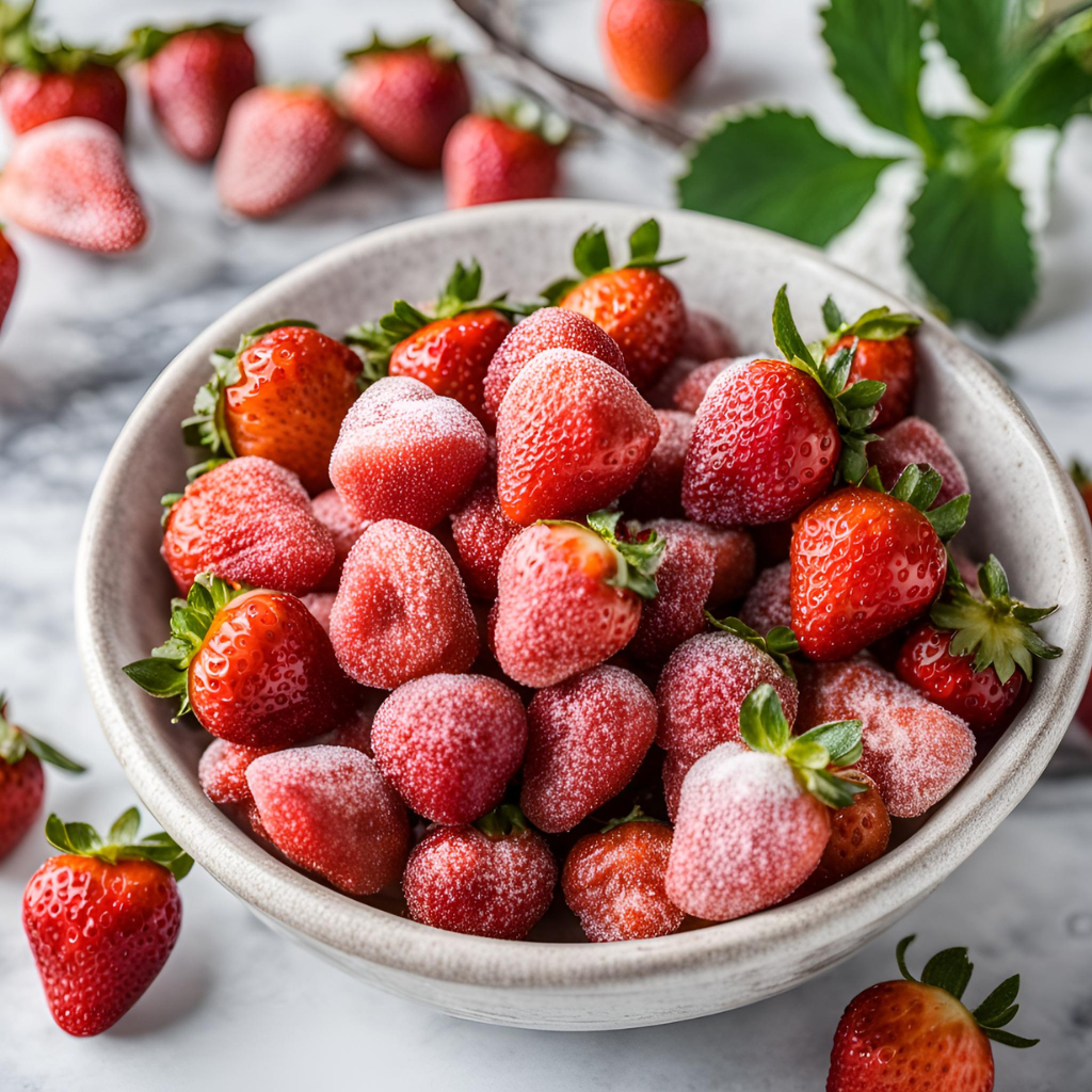 alcohol infused strawberries