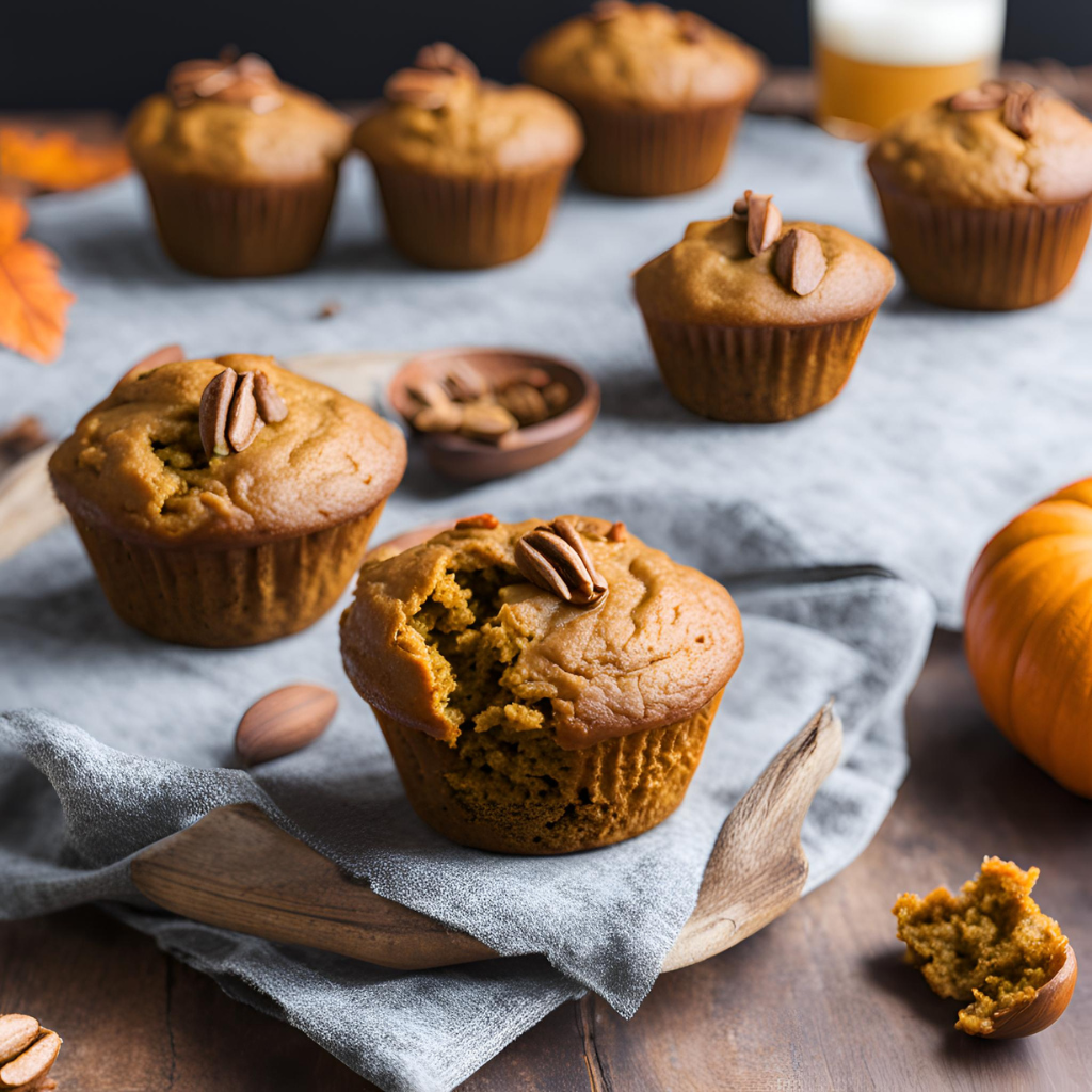 pumpkin protein muffins