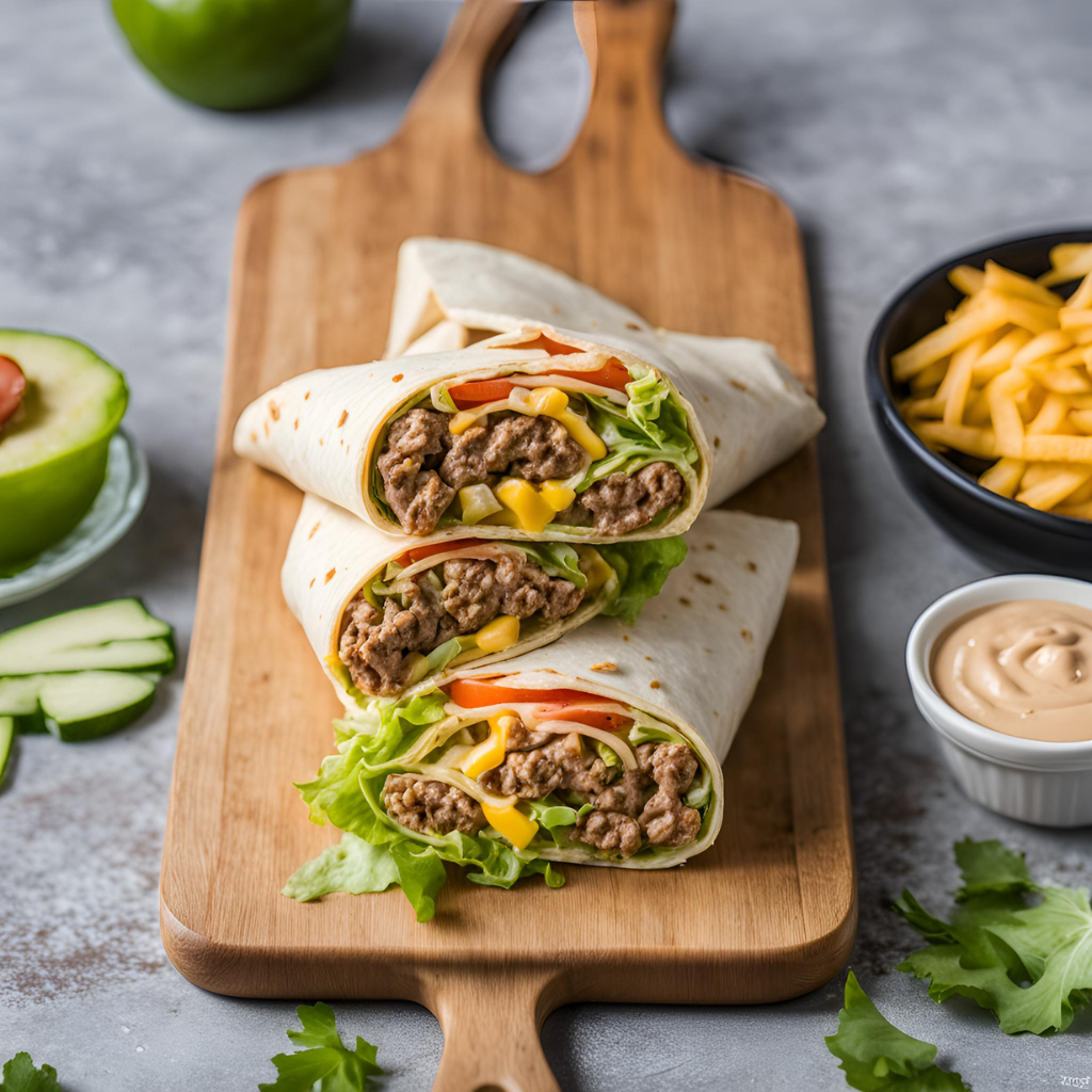 big mac wrap recipe