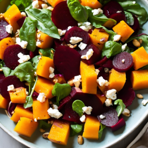 butternut squash beet salad