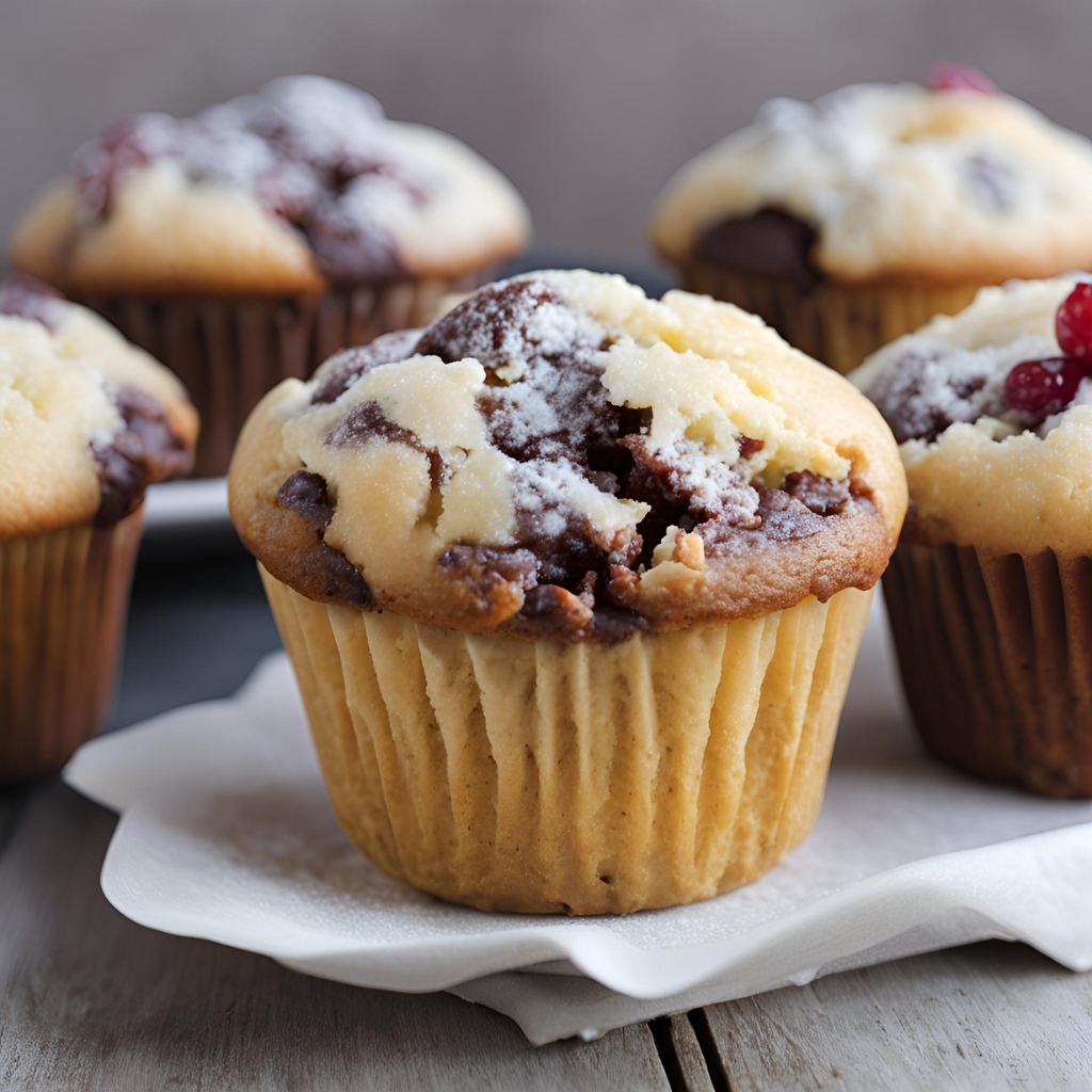 cake mix muffins