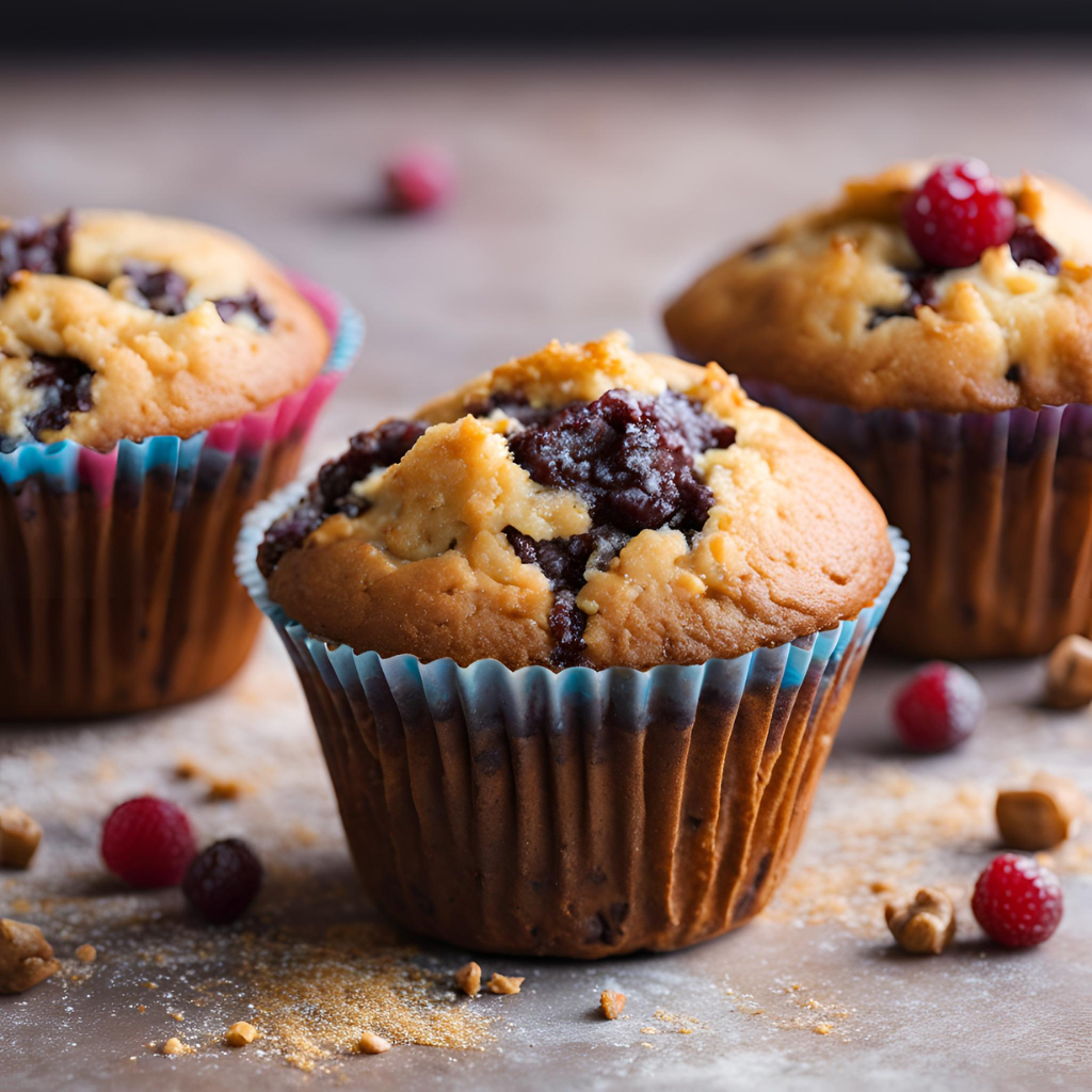 cake mix muffins