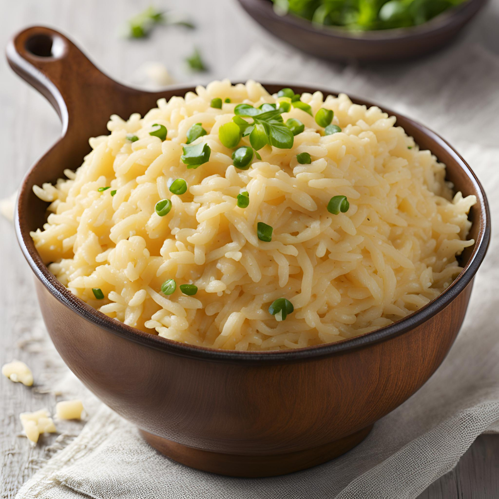 cheesy rice recipe