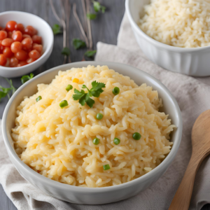 cheesy rice recipe