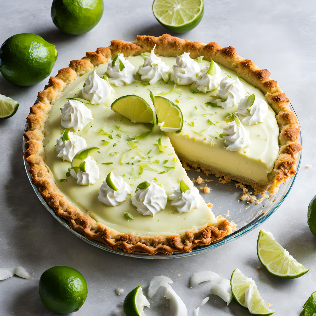 coconut key lime pie