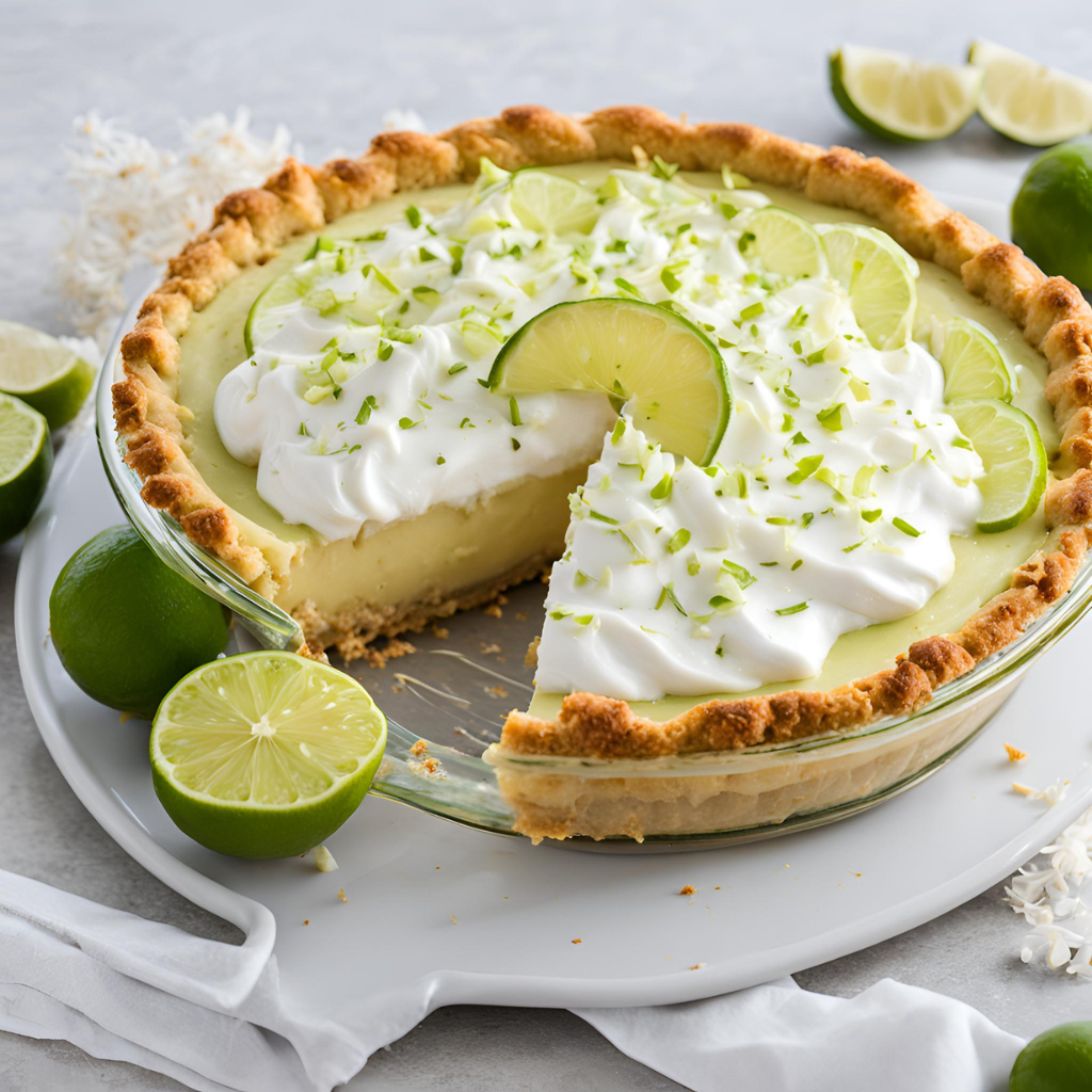 Coconut Key Lime Pie: Experience The Tropical Delight! - The Fresh Man cook