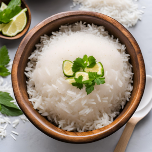 Coconut Rice In A Rice Cooker