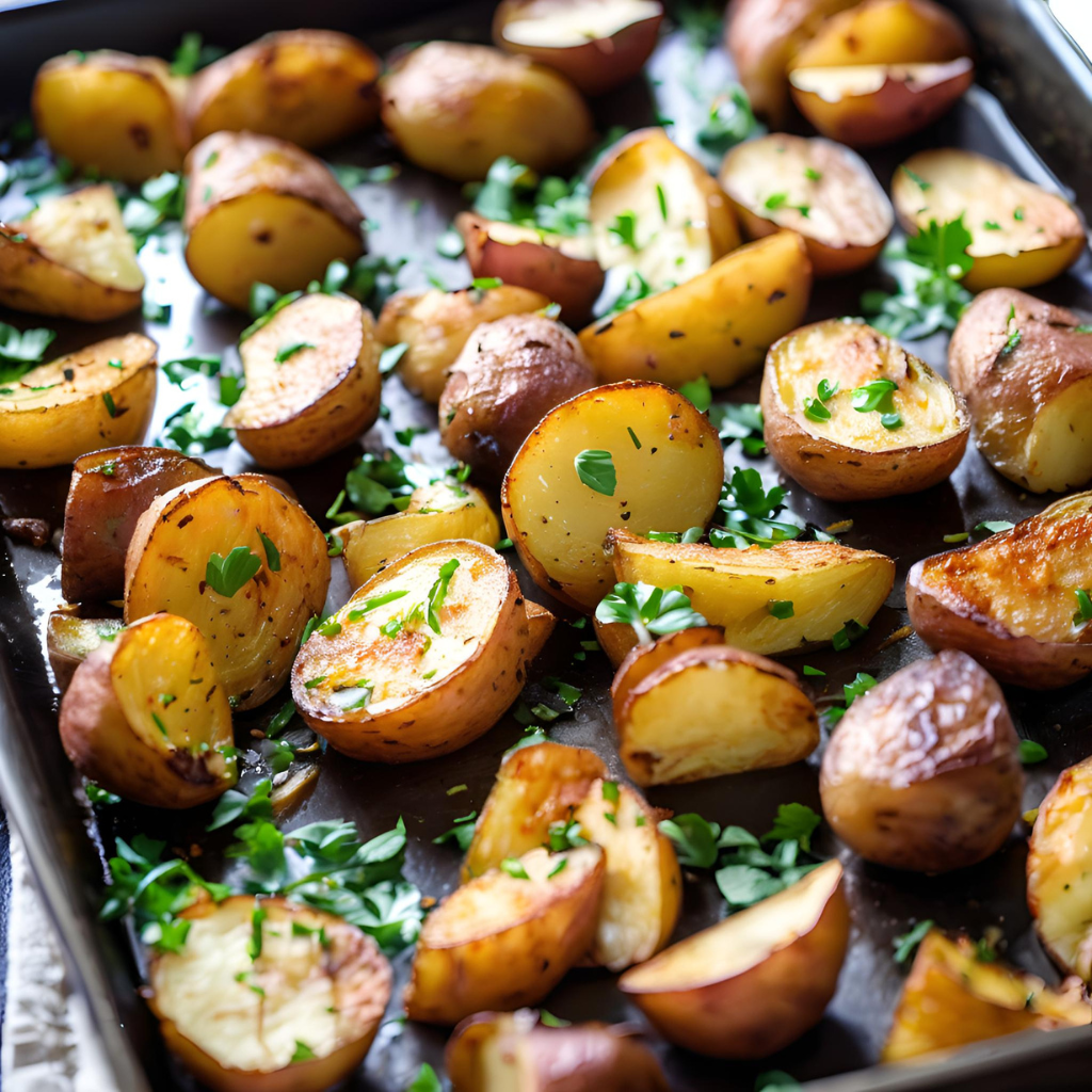 crispy roasted breakfast potatoes