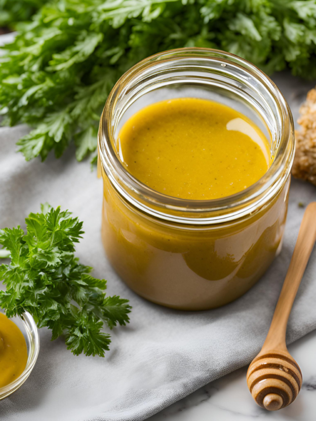 3 ingredient honey mustard